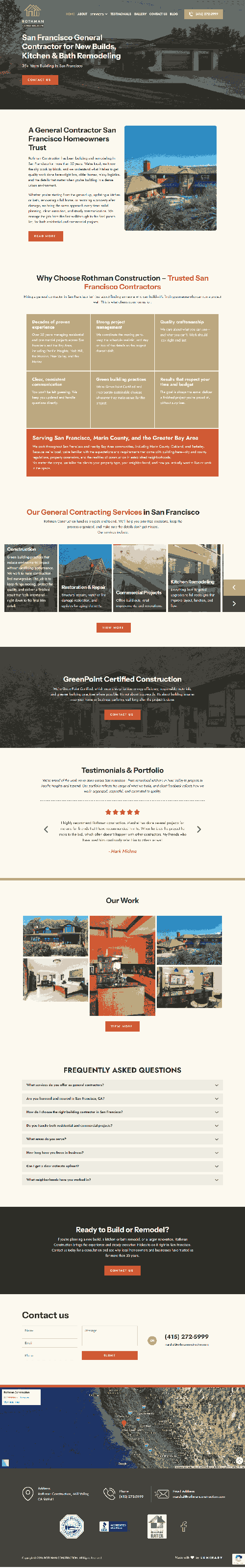 ROTHMAN CONSTRUCTION